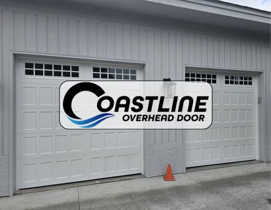 Coastline Overhead Door new double garage door installation in Bluffton SC