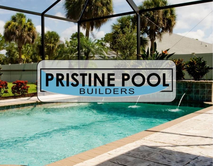 Pristine Pool Builders custom backyard swimming pool in Bluffton SC